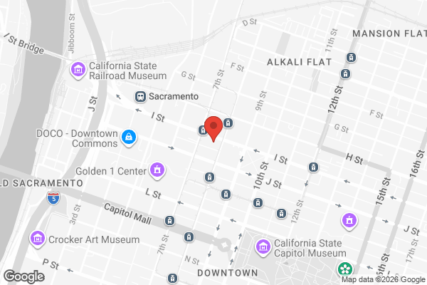 Street Map with The Urban Hive