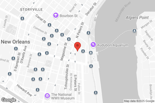 Street Map with Fillmore New Orleans