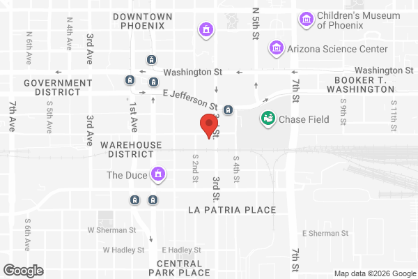 Street Map with On Jackson