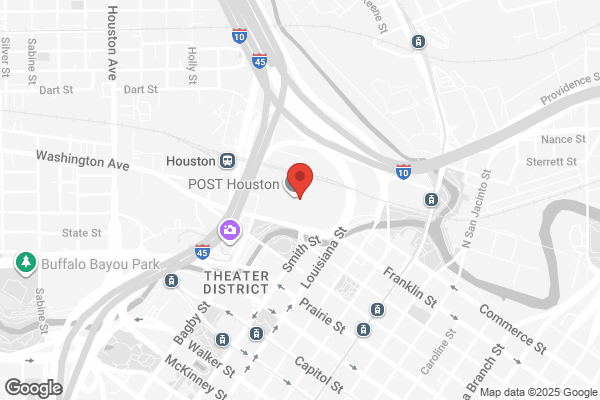 Street Map with 713 Music Hall