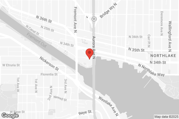 Street Map with Adobe Seattle