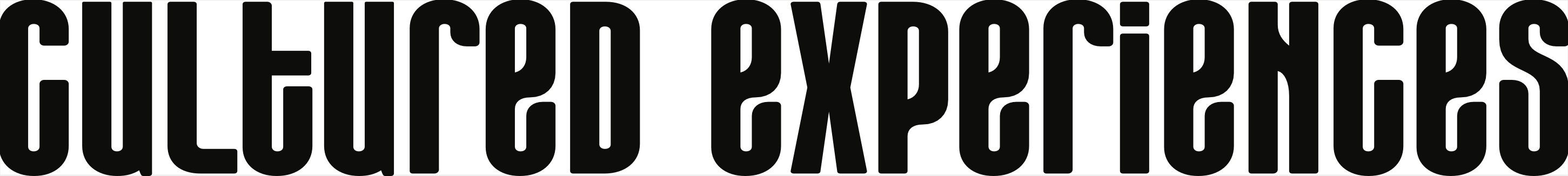 Cultured Experiences